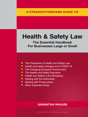 cover image of A Straightforward Guide to Health and Safety